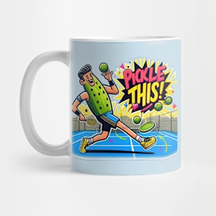 Pickleball Pickle This Pickleman Pickle Design Mug